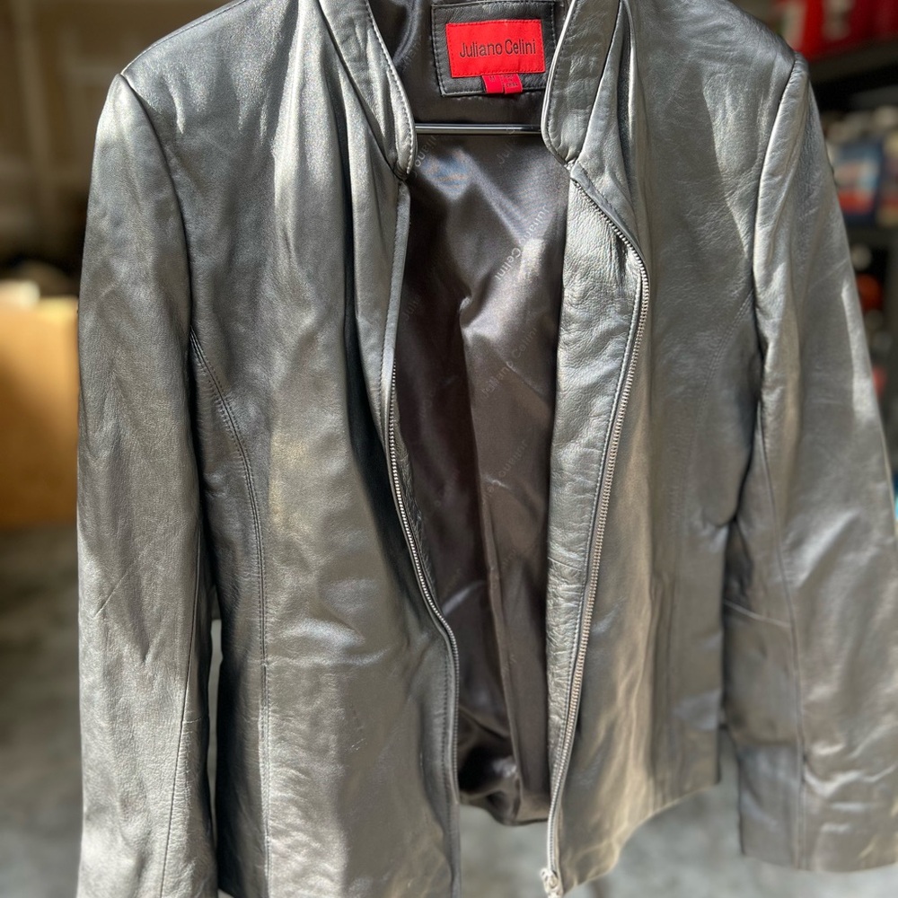Leather jacket